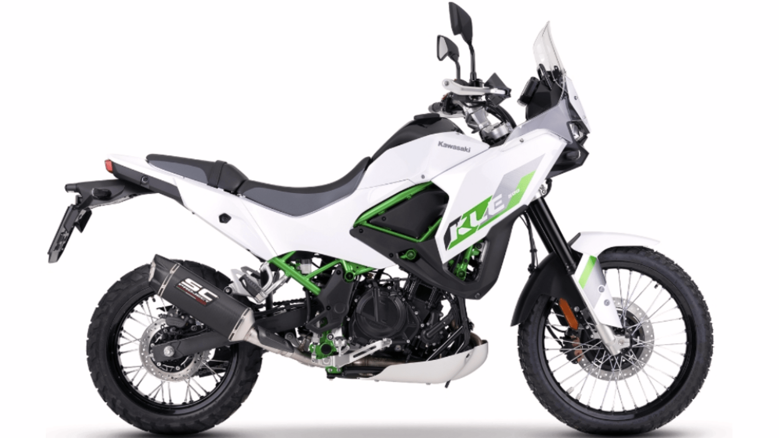SC-Project Exhausts Launch for Kawasaki KLE500 in 5 Titanium and Carbon Variants