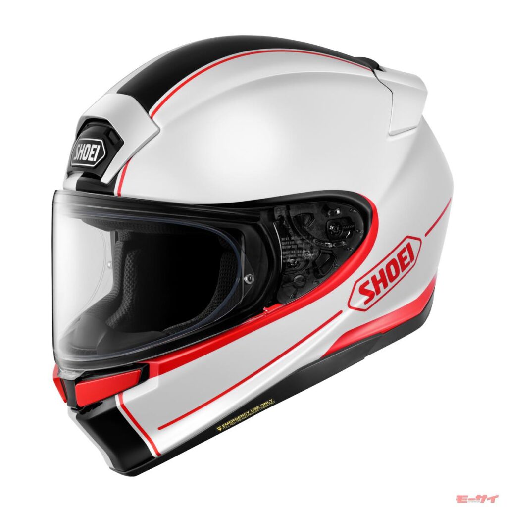 SHOEI's New Z-9 Full-Face Adds 'BURNSIDE' Graphic — Asymmetric Lines, ¥85,800, Launching October