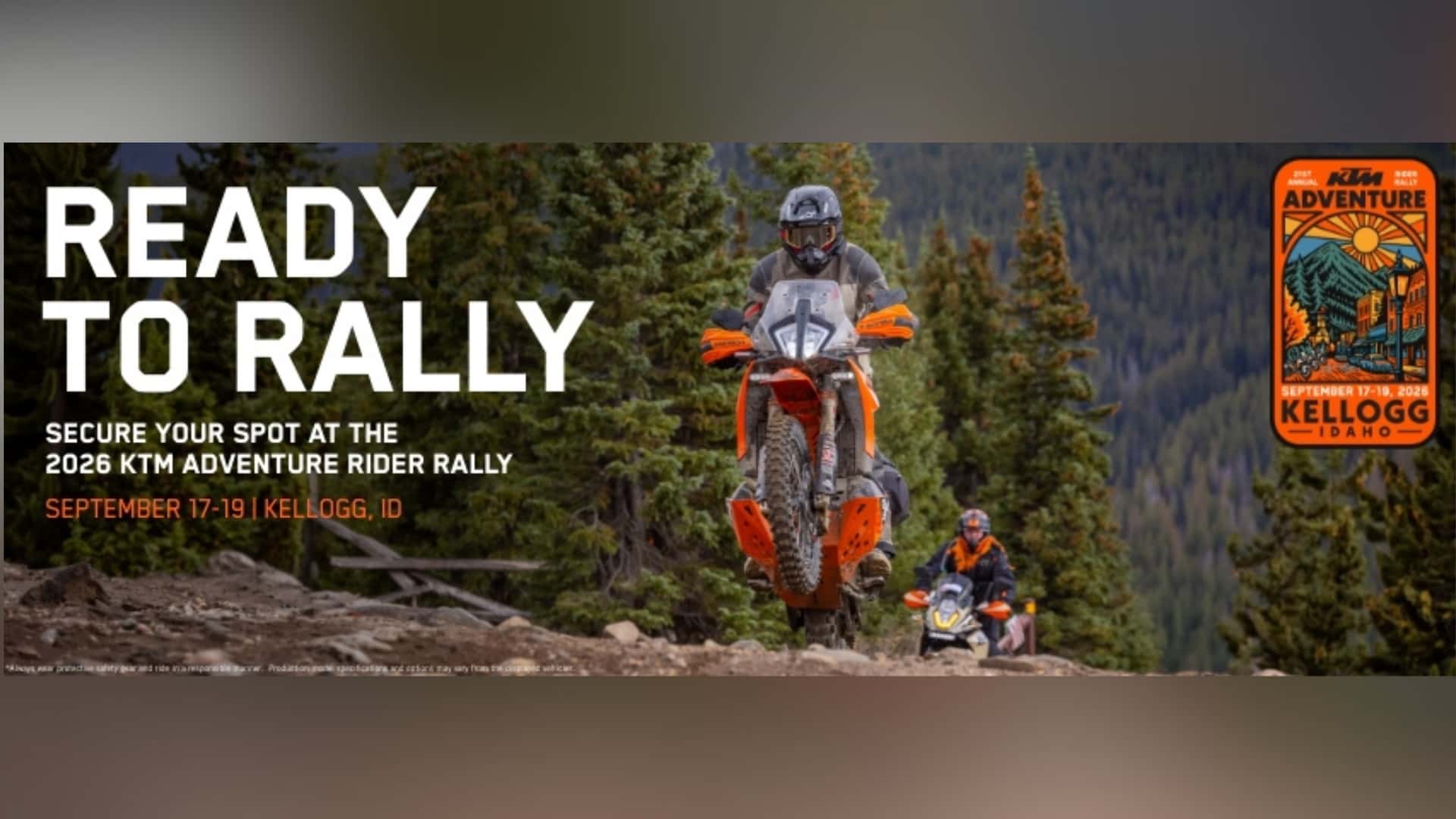 KTM Adventure Rider Rally Turns 21, This Year Held in Idaho