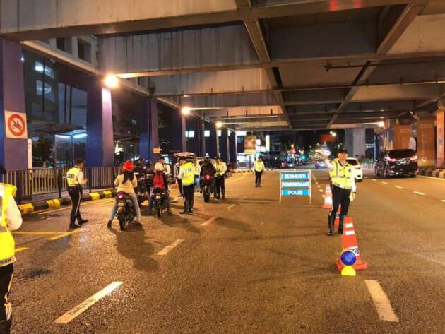 クアラルンプール警察、暴走摘発で6人拘束・二輪7台を押収