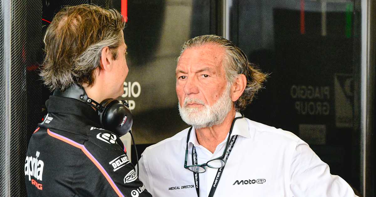 Médico-chefe da MotoGP, Ángel Charte: 'Se eu não mudar o chip, não aguento'