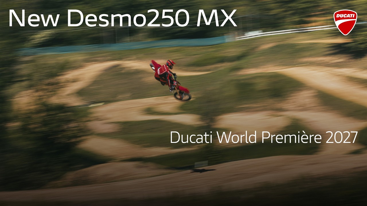Ducati Teases World Premiere of Desmo250 MX, a New Chapter in Off-Road