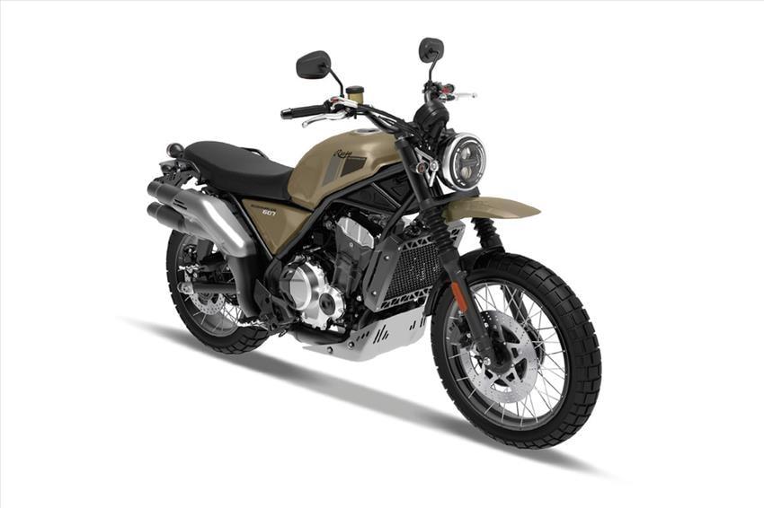 リエフー・スクランブラー607発売、64馬力190kgで6,090ユーロ