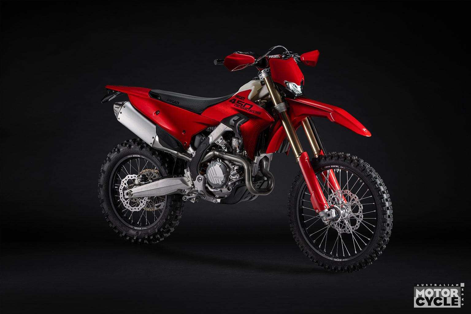 Ducati's New Enduro, the Desmo450 EDS, Gets Australian Pricing