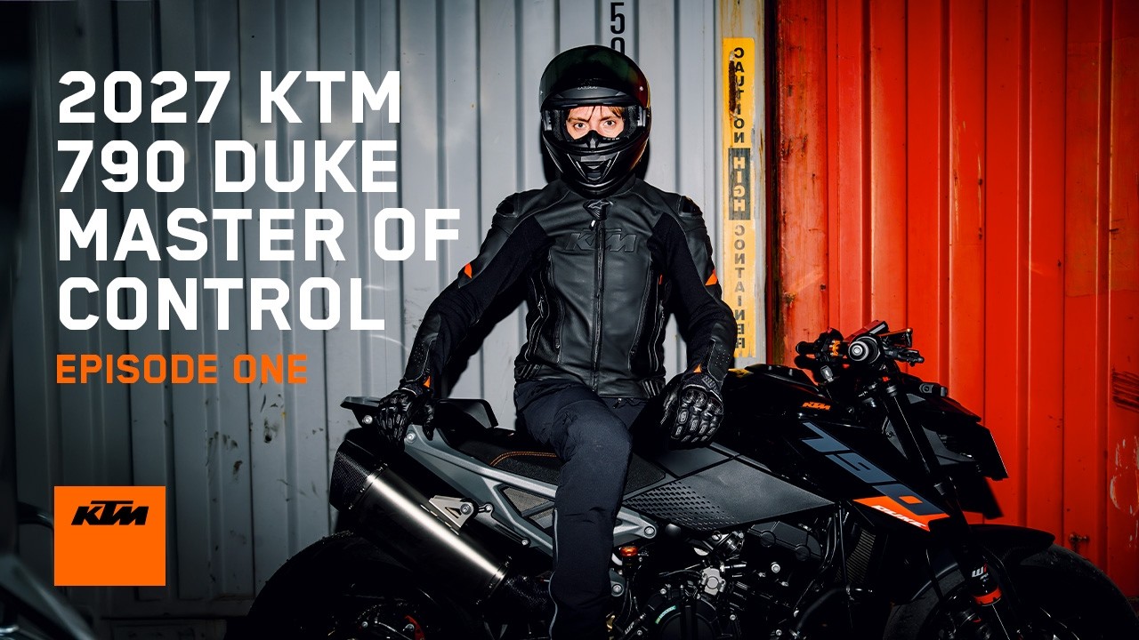 KTMが2027年型「790 DUKE」を公式動画で公開、Master of Controlシリーズ始動