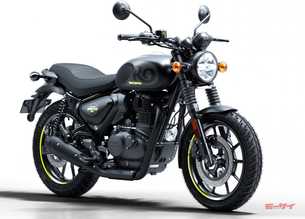 Royal Enfield Adds New Graphite Grey Color to Japan-Spec Hunter 350 for 2026