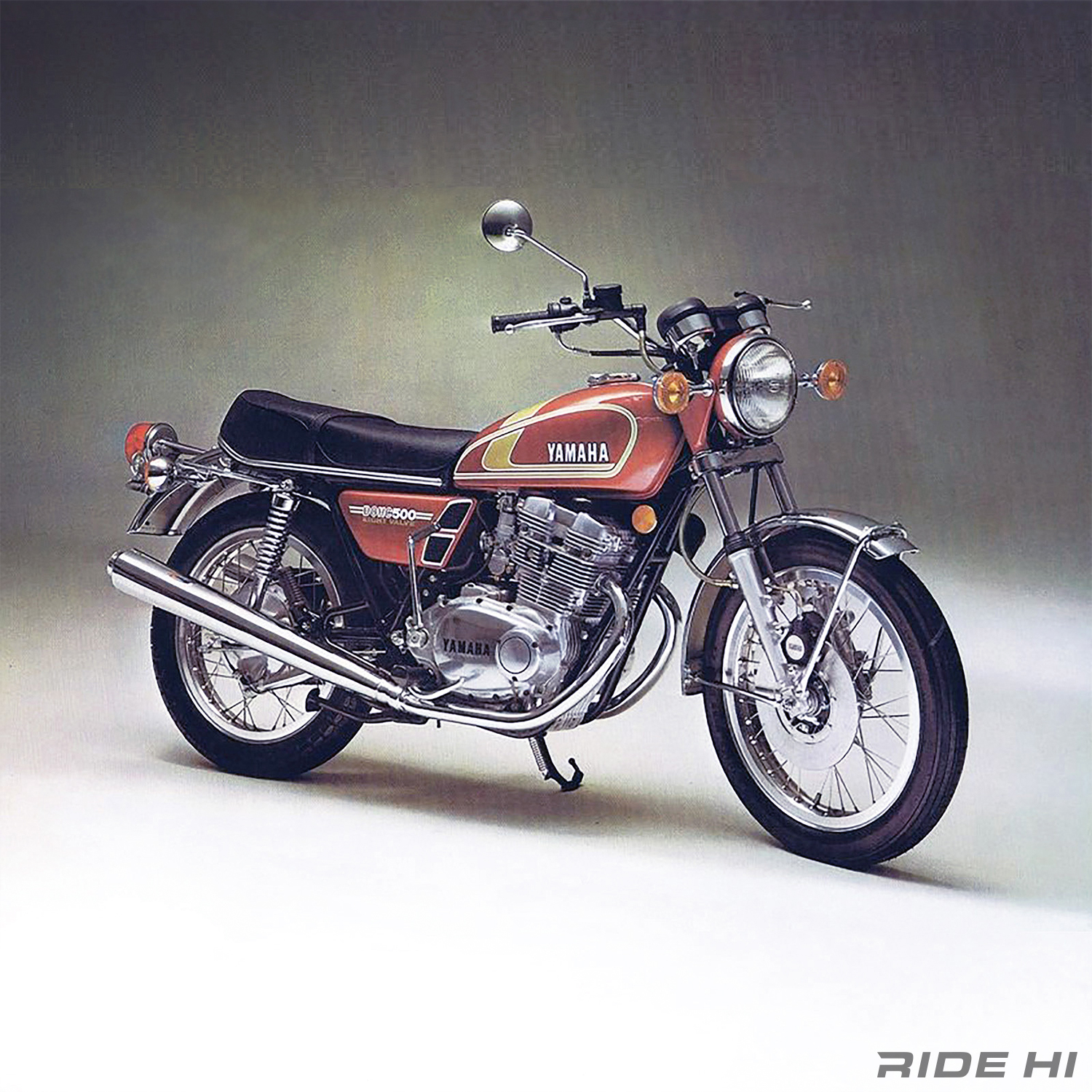 Yamaha's First DOHC 8-Valve Twin: The TX500's High-Revving Middleweight Challenge