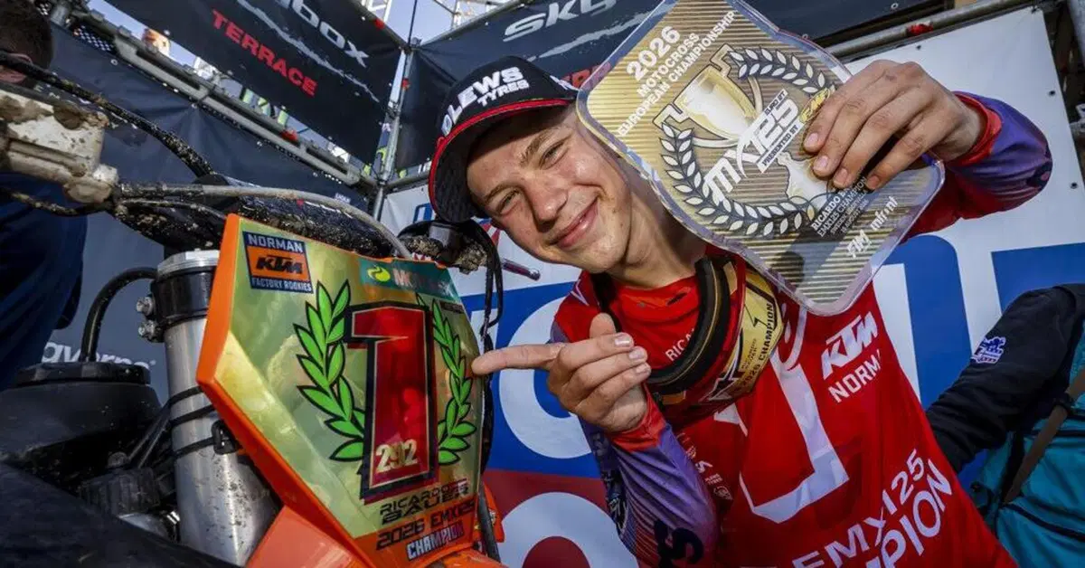 Bauer Clinches EMX125 Title, Garcia Locks Up EMX250 Crown at Glimminge