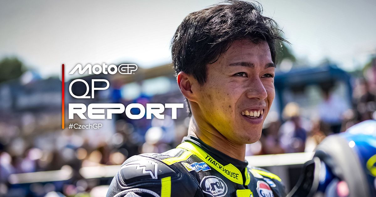 Ai Ogura Claims First MotoGP Pole at Brno, Sets New Lap Record