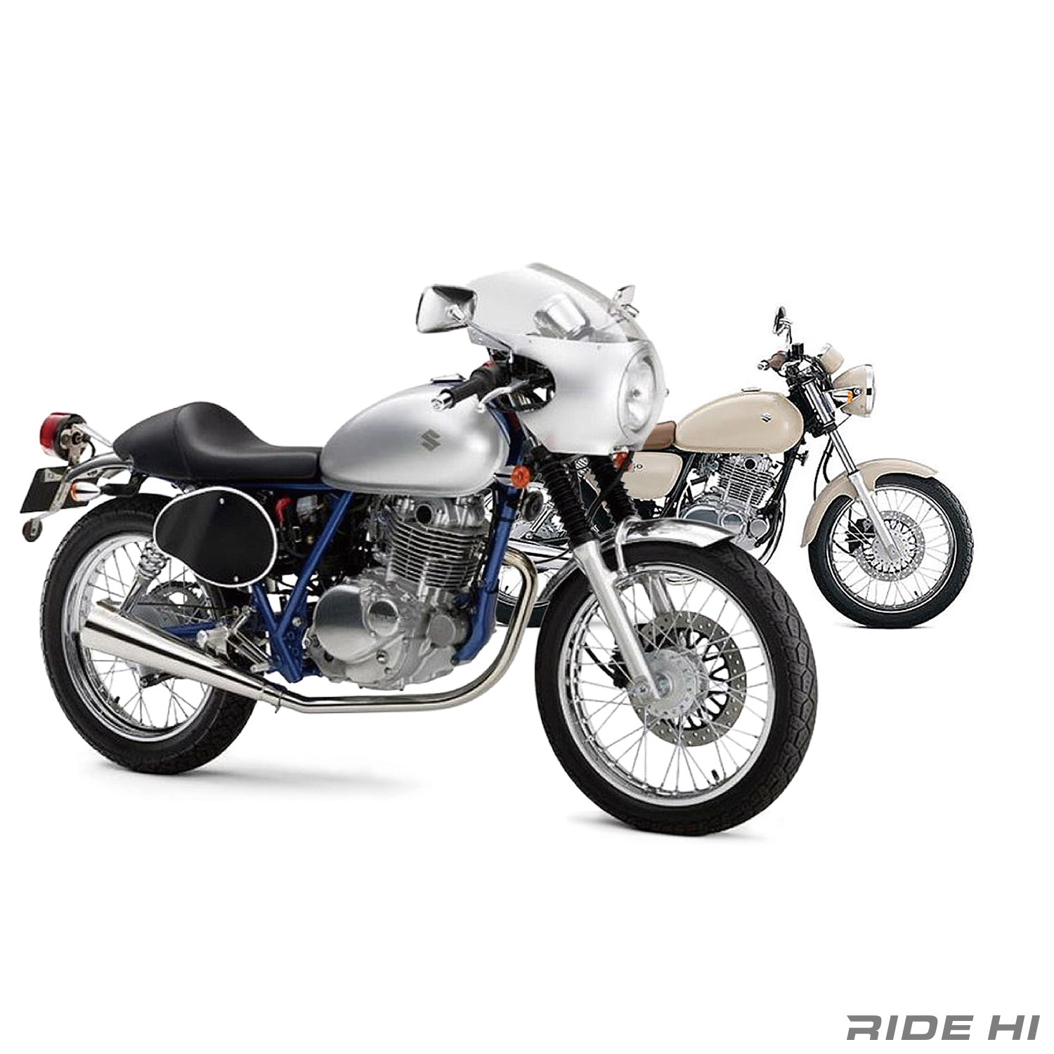 スズキST250、幻の「Eタイプ」カフェレーサー仕様に注目