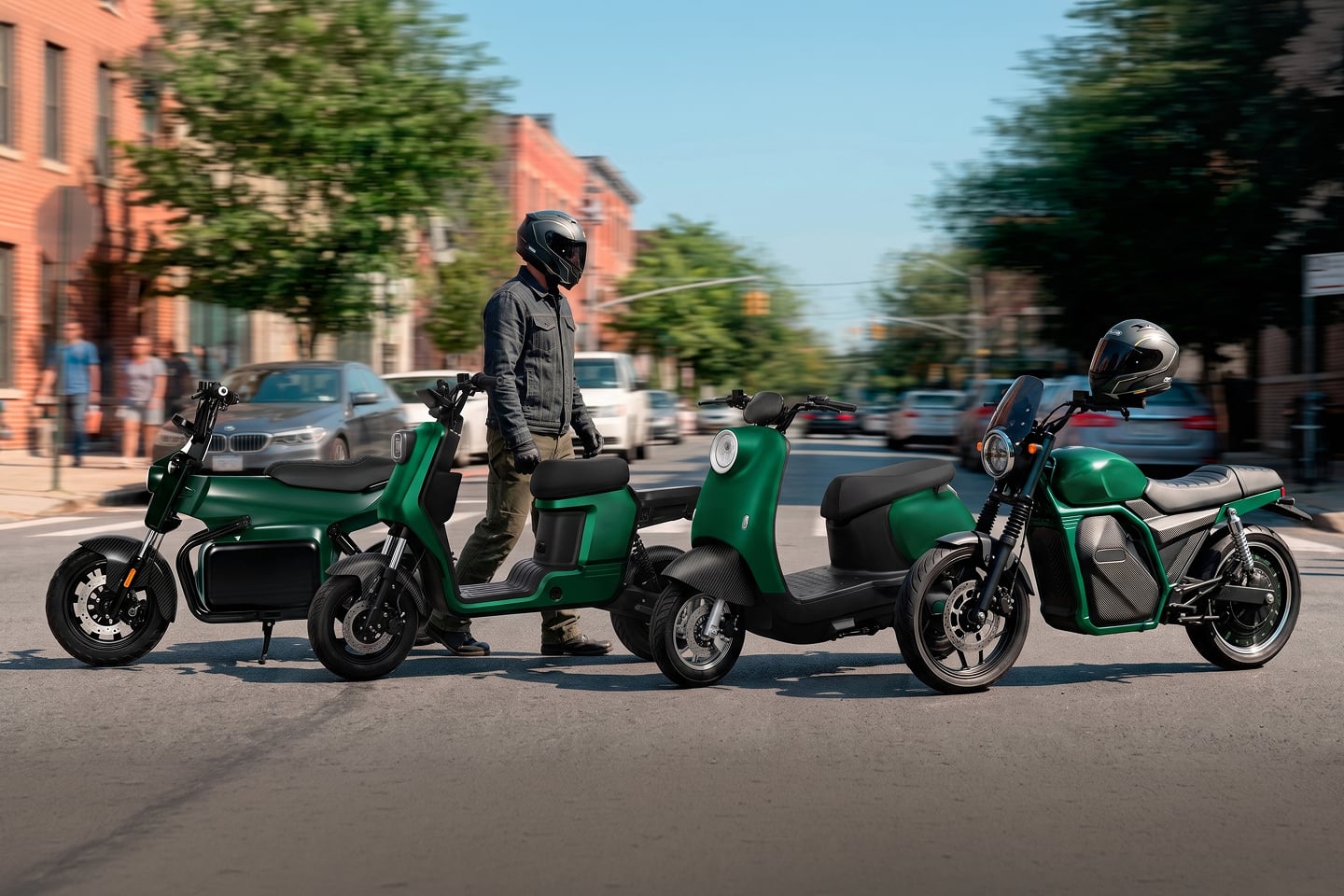 ブラジル新ブランド「Brizze Motos」、常時満充電のバッテリー交換式EV発表