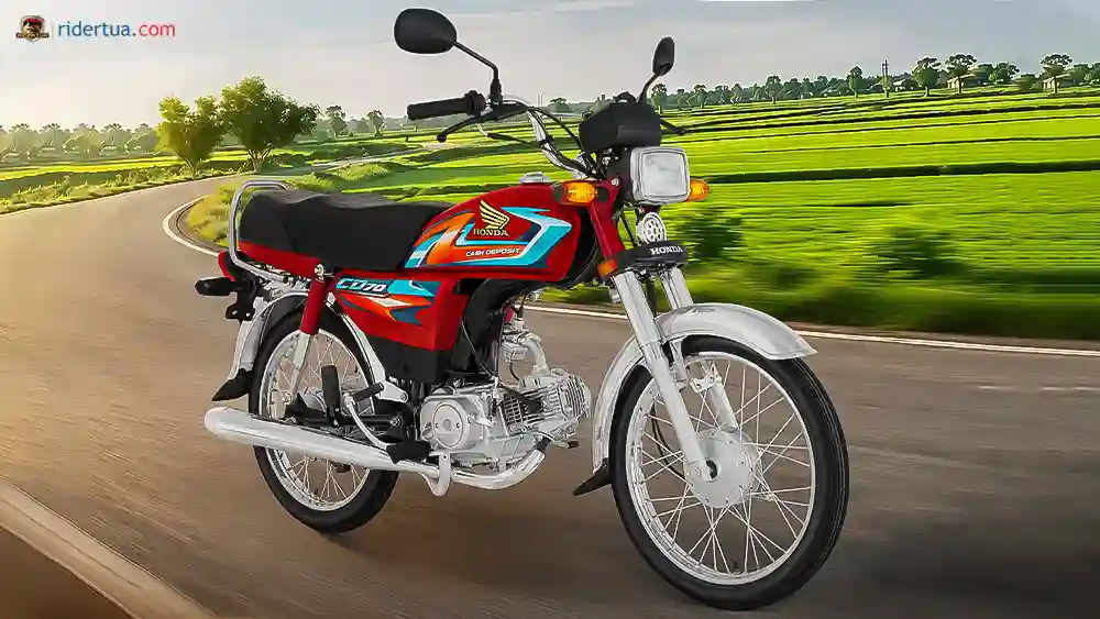 アトラス・ホンダCD70、新色3種を追加しパキスタンで刷新