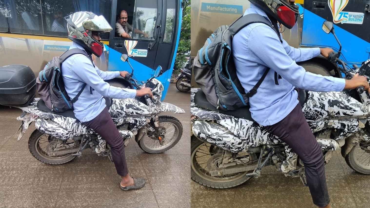 Bajaj's New Adventure Bike Spied Again With 249cc Air/Oil-Cooled Engine