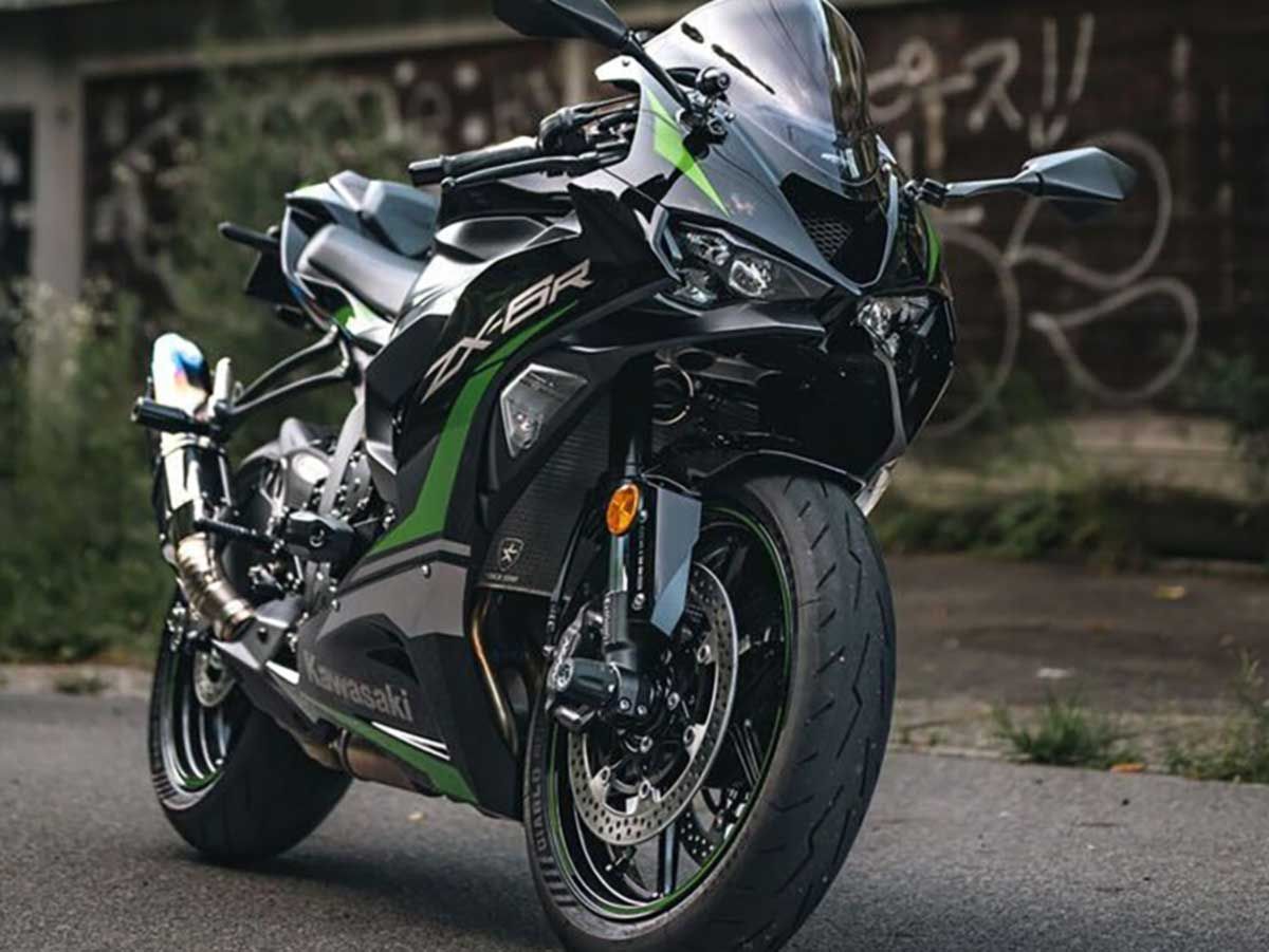 大型デビューにNinja ZX-6R、オーナーは見た目に一目惚れ