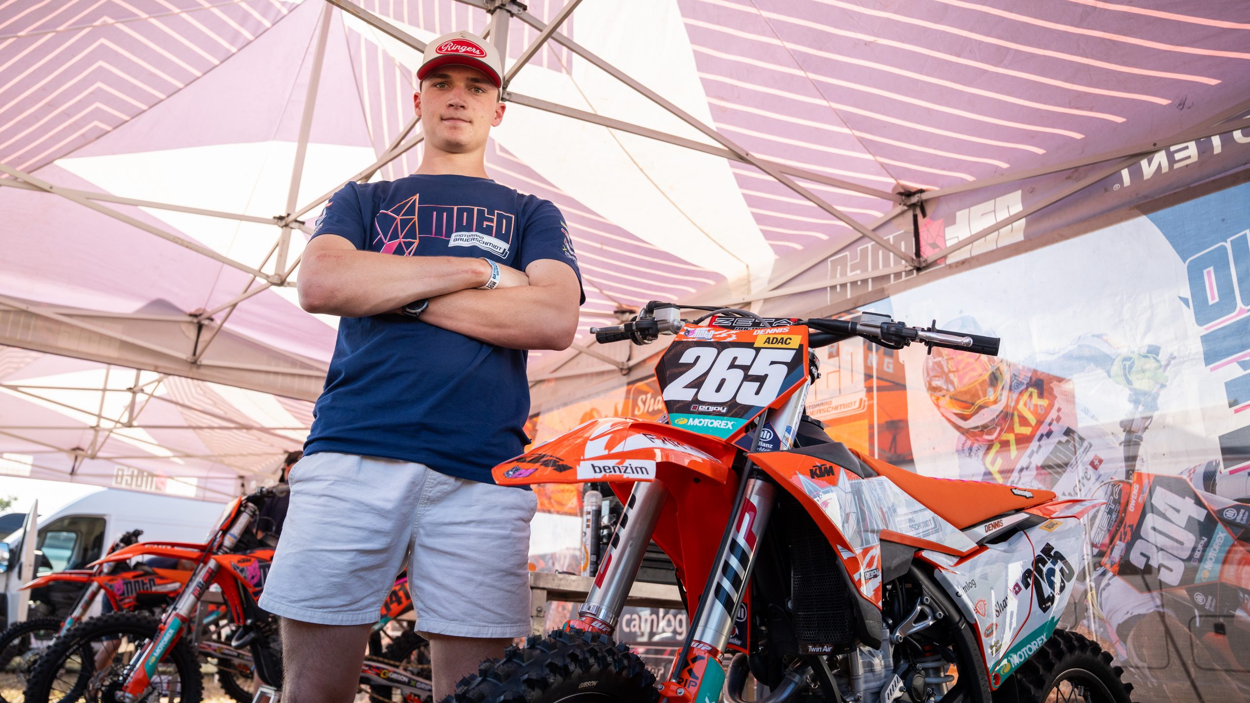 Byron Dennis Lands Fill-In Ride With Cat Moto Bauerschmidt KTM for EMX250