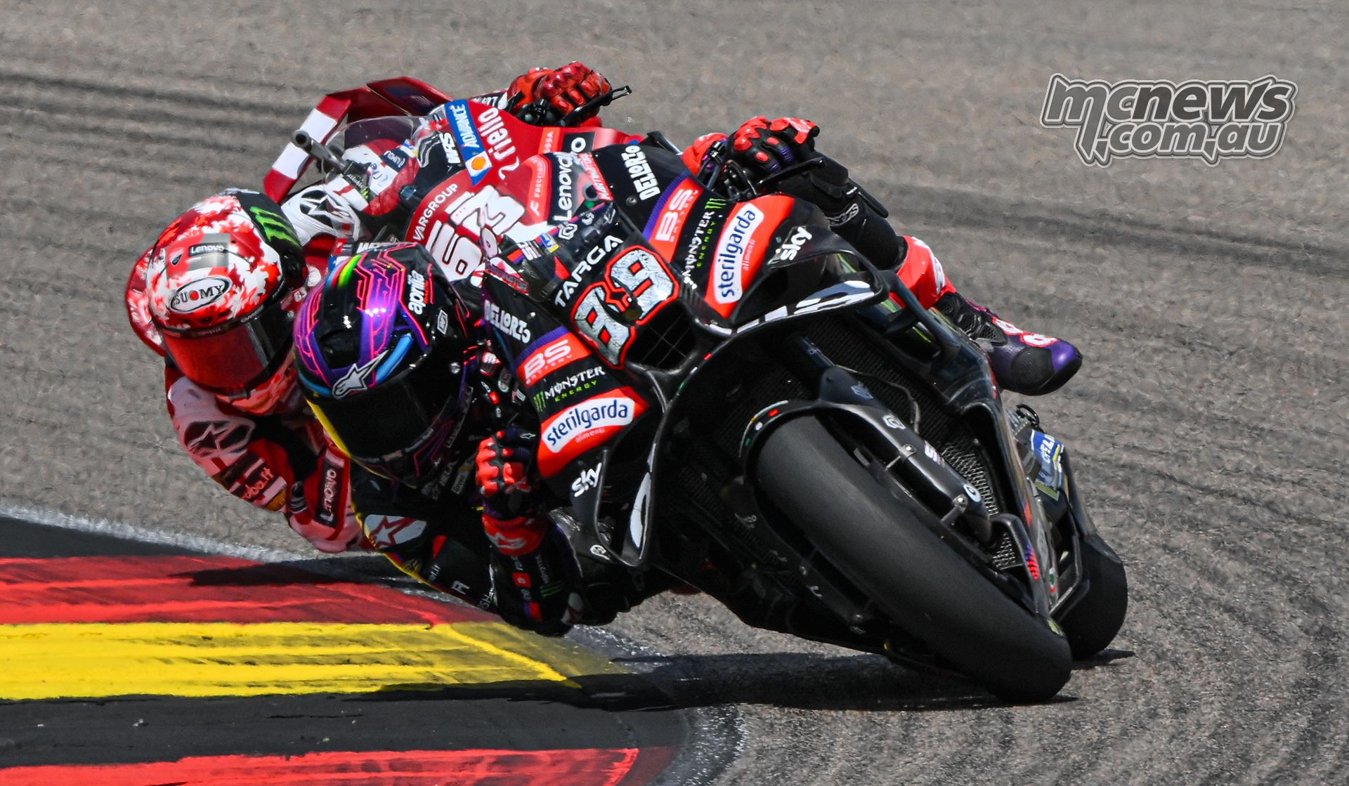 MotoGP Title Fight Tightens to Just 24 Points Ahead of British GP