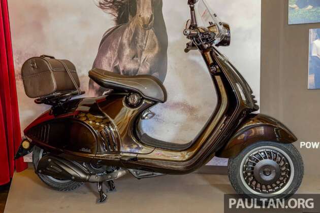 Vespa 946 Horse Launches in Malaysia at RM108,999, All 888 Year-of-the-Horse Units Sold Out