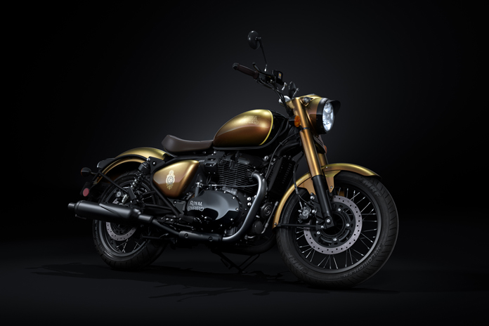 Royal Enfield Unveils Classic 650 125th Anniversary Special Edition in Red-Gold Hyper-Shift Paint