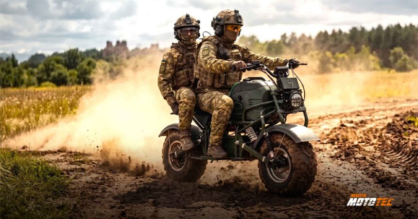 ウクライナ軍、対地雷設計の二輪駆動電動バイク「MUL.E」を実戦投入へ