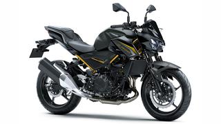 Kawasaki Z400 2026 Model Refreshed With Gold Frame, 48PS Parallel-Twin Naked