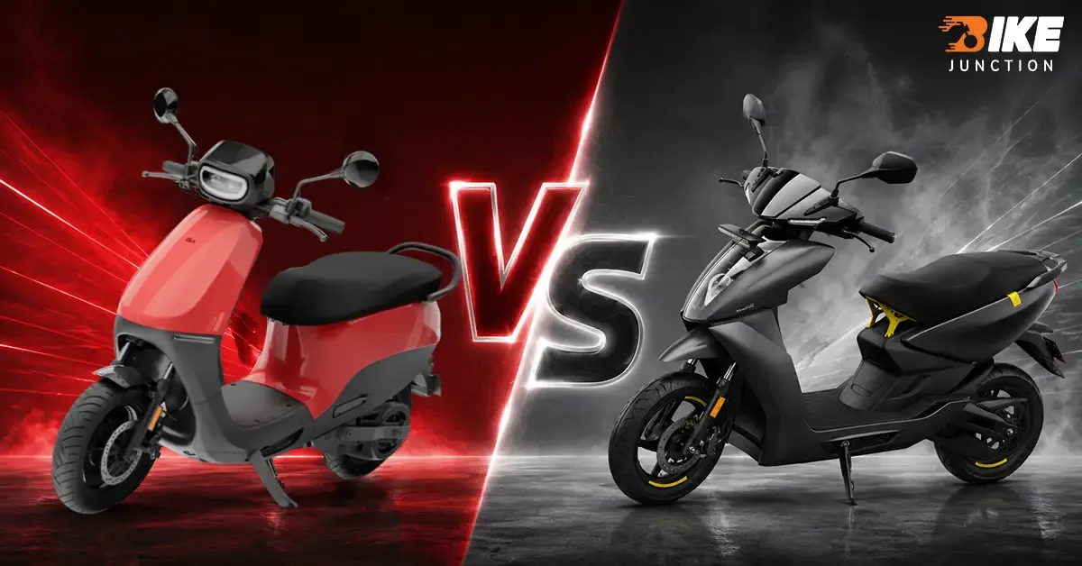 Ola S1X contra Ather 450X Gen 3: comparativo detalhado dos scooters elétricos na Índia
