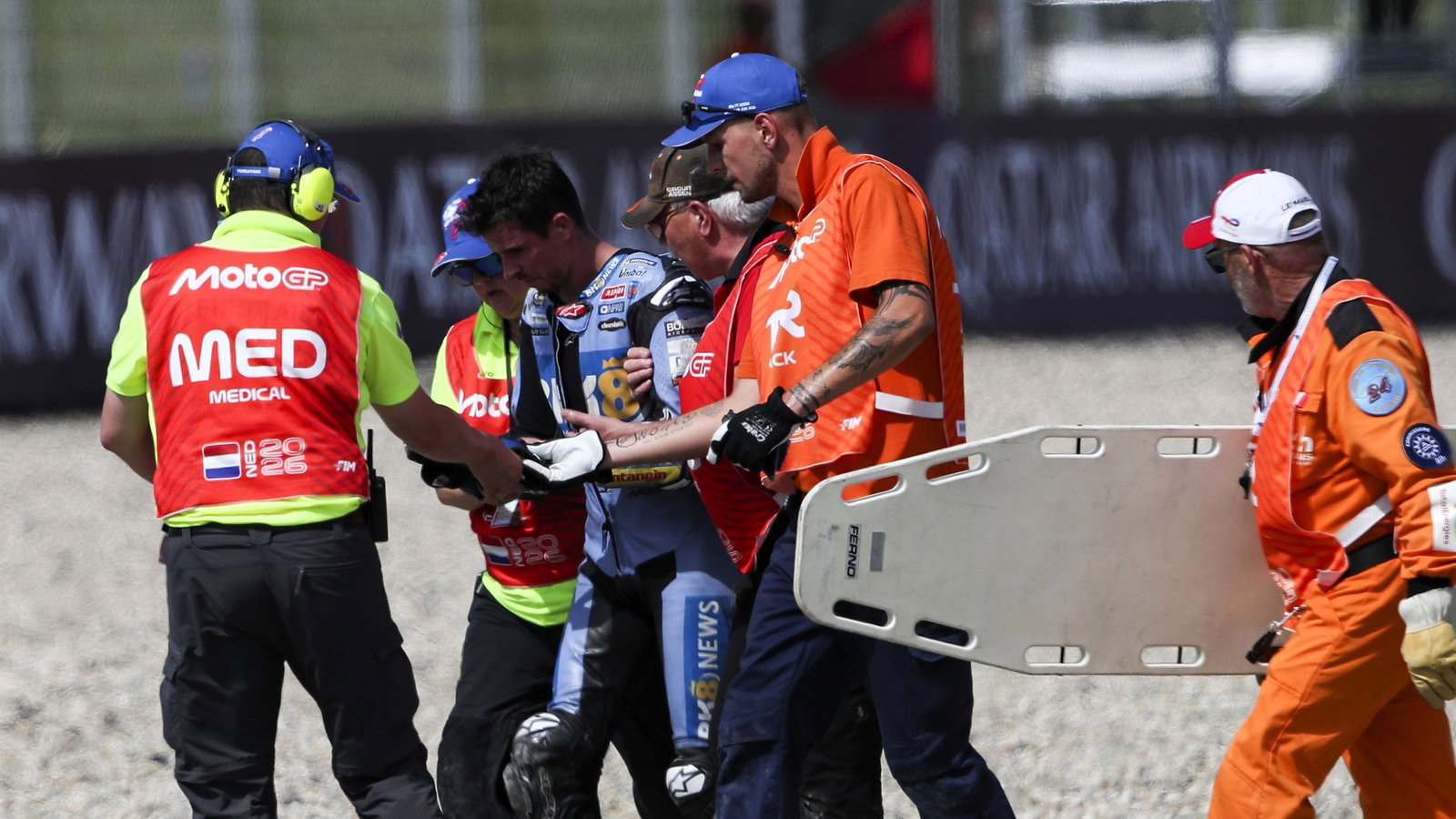 Friday Turmoil at Assen: Alex Marquez and Aldeguer Both Crash