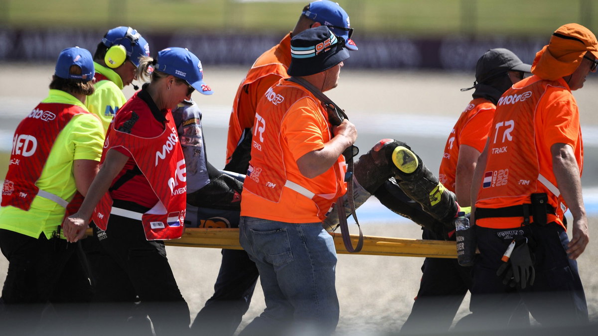 MotoGP Round 10 Assen: Aldeguer Sidelined for Rest of Weekend After High-Speed Crash