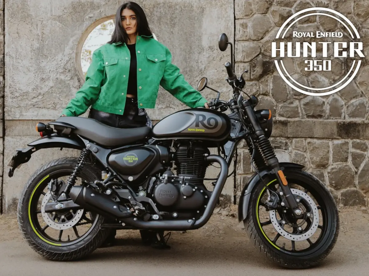 Royal Enfield Adds New Color to Hunter 350 for the Japanese Market
