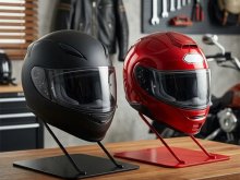 Aoki Seisakusho Launches Freestanding Helmet Stand 'AMEX-C09 Series'